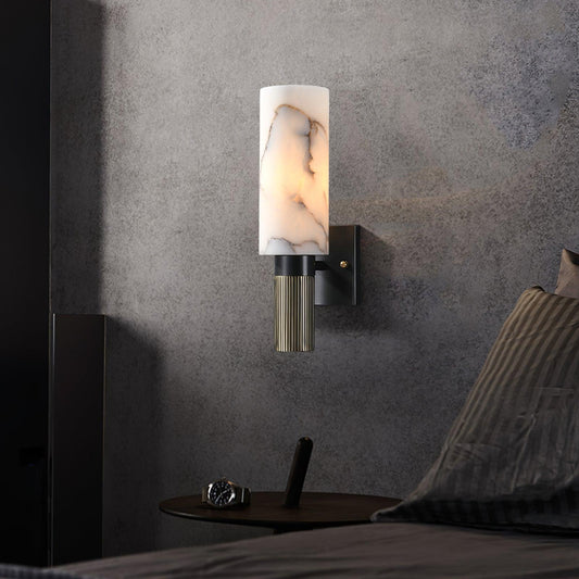 Alabaster Modern Wall Light