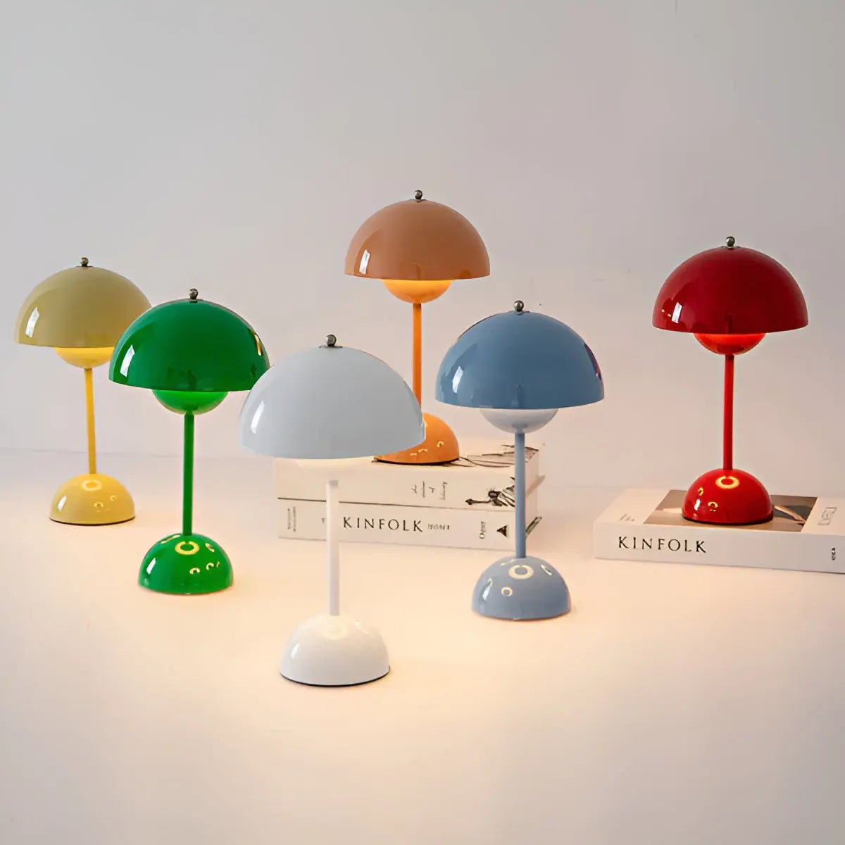 Flowerpot Mushroom Table Lamp