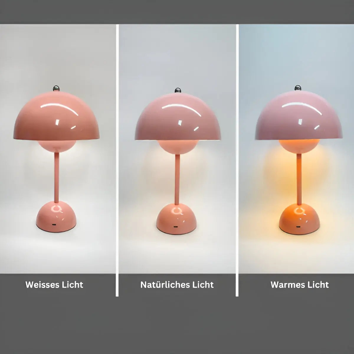 Flowerpot Mushroom Table Lamp